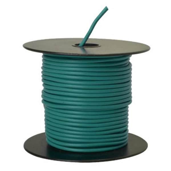 Keen Primary Wire, 14 AWG, 1C C, Green, PVC, 100 ft. KE2012559 - main